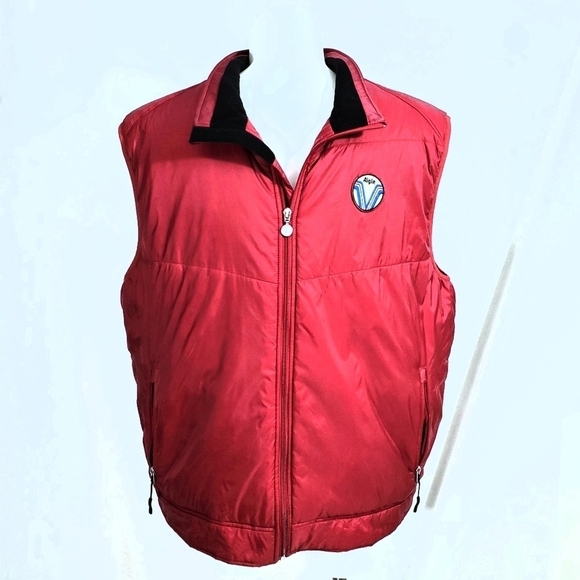 Aigle Red Insulated Puffer Men's Vest